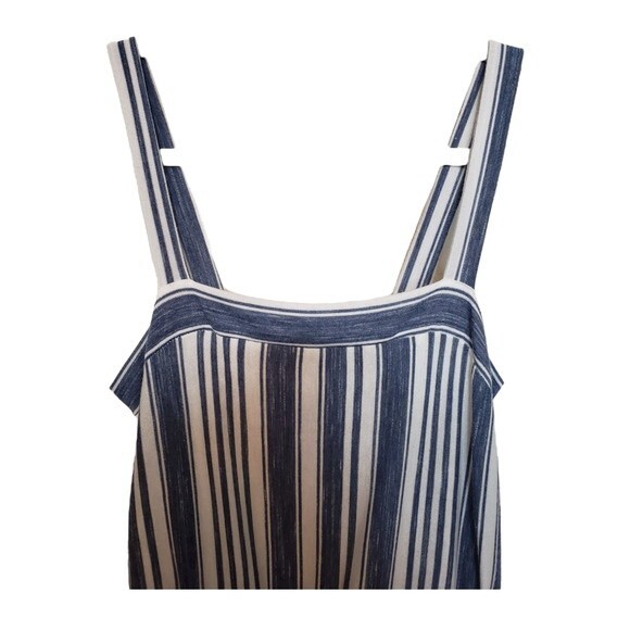 Copper Key Striped Overalls Jumpsuit - small - Picture 6 of 12